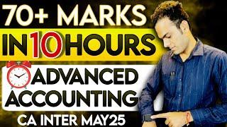 What If You Could Score 70 Marks in Just 10 Hours | CA Sandeep Sharma | CA Inter May 25 |