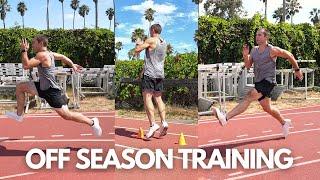 Off Season Sprint Training | Bounding Complex Workout