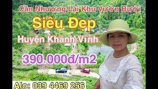 Bán Đất Khánh Vĩnh - Vườn Bưởi Siêu To - Đất Nền Nha Trang