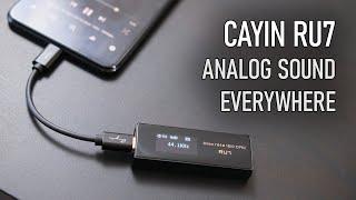 Portable audio never sounded this good! Cayin RU7 review