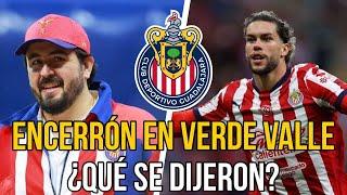 ENCERRONA entre Amaury y sus jugadores | ¿Qué se dijeron noticias? | chivas