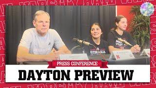 Nebraska Volleyball Looks For SWEET SIXTEEN Win Over Dayton | Full Press Conference