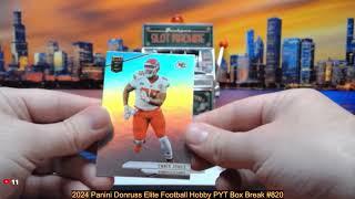 11-19-24 2024 Panini Donruss Elite Football Hobby PYT Box Break #820 - Pick Your Team!