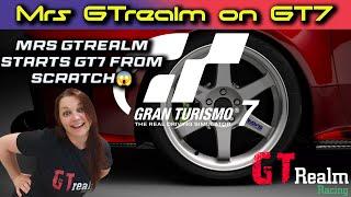 Mrs Realm starts GT7 from scratch #gt7 #granturismo #fromthestart