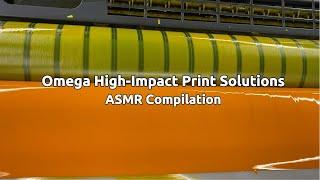 Oddly Satisfying Print Shop ASMR Compilation 1 - Omega High-Impact Print Solutions