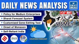 Daily News Analysis | 27 May 2025 | Current Affairs Today | UPSC | NEXT IAS