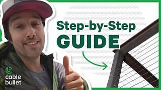 Cable Railing System Install: Step-by-Step Guide (Cable Bullet)