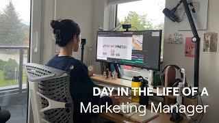 Day In The Life—Marketing Manager WFH | Annual Reset, Notion Marketing Dashboard, and Work Values