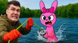 Found SPRUNKI INCREDIBOX While Magnet Fishing in Real Life! How Did They Get There?