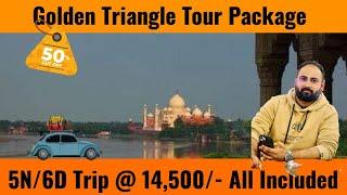 Unbelievable Golden Triangle Tour: 5 Nights, 6 Days of Affordable Travel in Delhi, Agra & Jaipur!