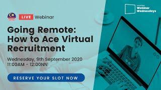 Going Remote: How to Ace Virtual Recruitment