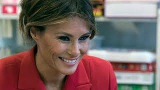 Melania Trump speaks French!