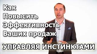 Как повысить эффективность продаж управляя инстинктами