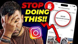 If you're NOT making money with Instagram Reels [HOW TO FIX IT]