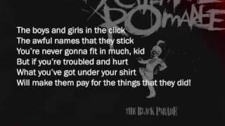 My Chemical Romance - Teenagers (lyrics)