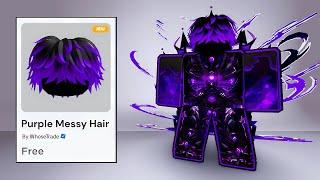 HURRY! 28 BEST FREE PURPLE MESSY HAIR & FREE ITEMS ON ROBLOX 2024