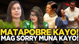 MATAPOBRE SI MARCOS JR! VP SARA NAGTEXT NA KAY IMEE MAGALIT KAY KAY LIZA AT TAMBA