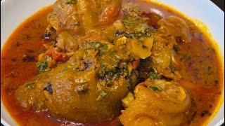 Ofe Akwu: Authentic Nigerian Palm Nut Soup Recipe | Ofe Akwu Recipe | Banga Stew Recipe