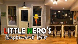 Little Nero's Basement Bar, Home Theater and Gym | Man Cave Tour