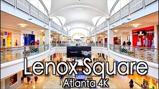 Walking Around Lenox Square Mall Atlanta Georgia | 4k | Natural Sounds