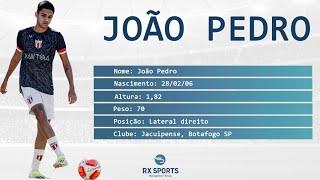 João Pedro - Lateral direito/ Right back - 2024