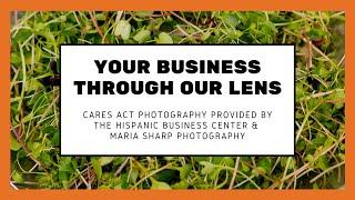 Your Business Through Our Lens: Cares Act Photography