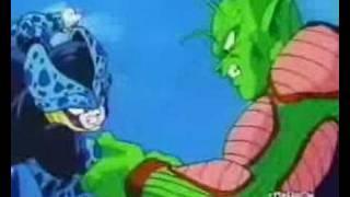 Piccolo beats up some Cell Juniors