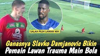 "KESALAHAN DIARRA AJAK SLAVKO DUEL BADAN" Lihat Cara Gila Slavko Ratakan semua Penyerang PSIS