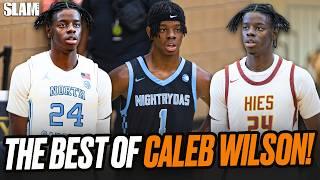 5⭐️ Caleb Wilson Commits to UNC!  The BEST OF Caleb Wilson 