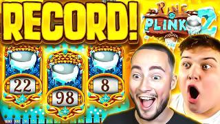 We Got 128 BALLS On Pine Of Plinko 2... (RECORD WIN)