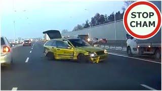 Wypadek złotego Mercedesa na S2 - wszyscy uciekli #1359 Wasze Filmy