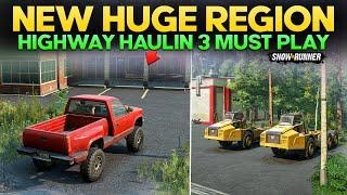 New Huge Region Highway Haulin 3 in SnowRunner Must Play Before Season 15 Update