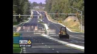 CBS 6 Video Vault: 1992 - October 10 - Ridgefield Parkway opens in Henrico's West End