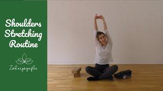 Shoulders Stretching Routine to Increase Shoulder Mobility | 10min with Zohar.Yoga.Flex