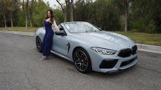 2024 BMW M8 Competition Convertible Review / Exhaust Sound / 20" M Wheels / BMW Test Drive Review