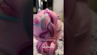 Updo in 5 minutes #hair #hairstyle #hairtutorial #hairtransformation #viral #fypシ