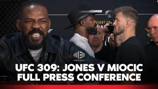 'A direct attack...this is PERSONAL' Jon Jones V Stipe Miocic Full Press Conference | Main Event