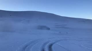 Subaru Forester Sti snow drift