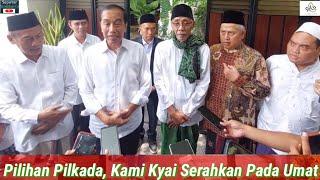 Kyai Jateng Mendadak Kumpul Dikediaman Jokowi Solo, Hari Tenang Pilkada, Umat Bebas Tentukan Pilihan