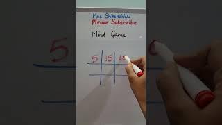 mind game #mathshorts #youtubeshort #math #trending #viral #mathspuzzle #viralshorts #shorts