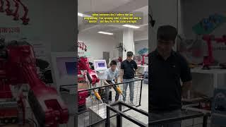 Spraying robot #machine #factoryproducts #industrialrobot #automobile #intelligence #factory #robot