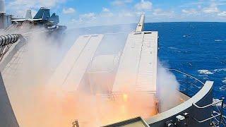 ESSM & CIWS TEST | Close-In Weapons System (CIWS) and the Evolved Sea Sparrow Missile System (ESSM)