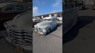 52 Chevy Suburban #chevrolet #suburban #chevysuburban #oldschool #vintagecars #carshow #pomona