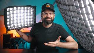 HUGE Studio Light VS LED Panel | What Should You Buy? ft. Amaran P60X by Aputure