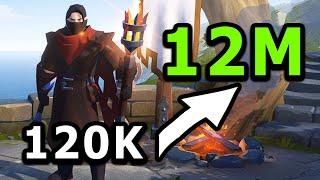 ALBION ONLINE 120K BUILDS TO 12M - SOLO