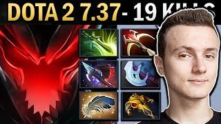 Terrorblade Gameplay Miracle with 19 Kills and Feather - Dota 7.37