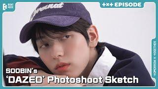 SOOBIN’s ‘DAZED’ Photoshoot Sketch | EPISODE | TXT (투모로우바이투게더)