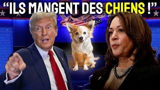 DONALD TRUMP DIT QUE LES MIGRANTS MANGENT DES CHIENS DANS SON DÉBAT AVEC KAMALA HARRIS ! Daï-mon