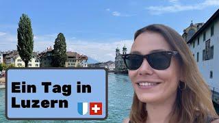 Ein Tag in LUZERN - Vlogg (Schweiz)