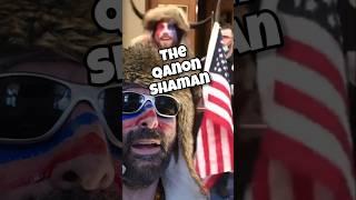 QAnon Shaman tells me not to soil his image! - Robby Roadsteamer